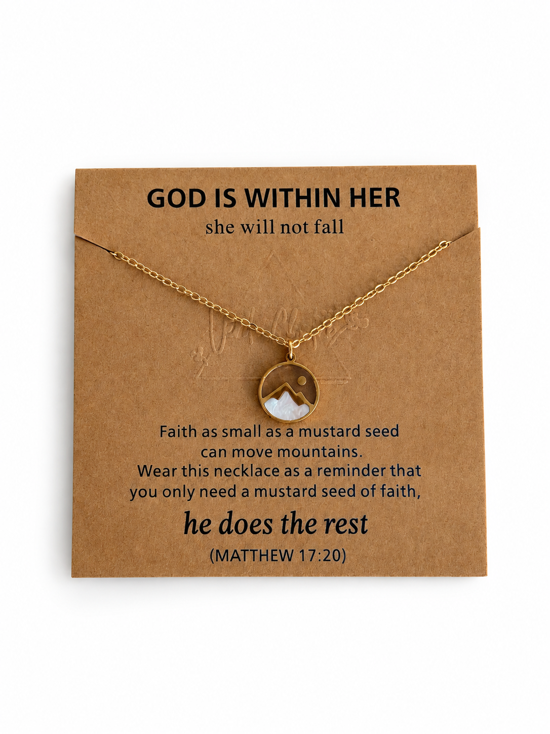 Mustard Seed Necklace