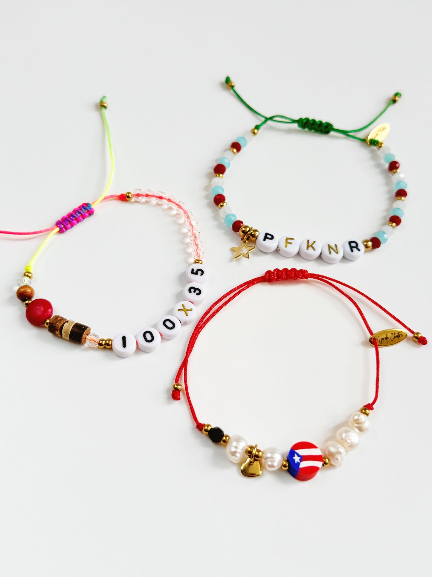 Set de 3 pulseras